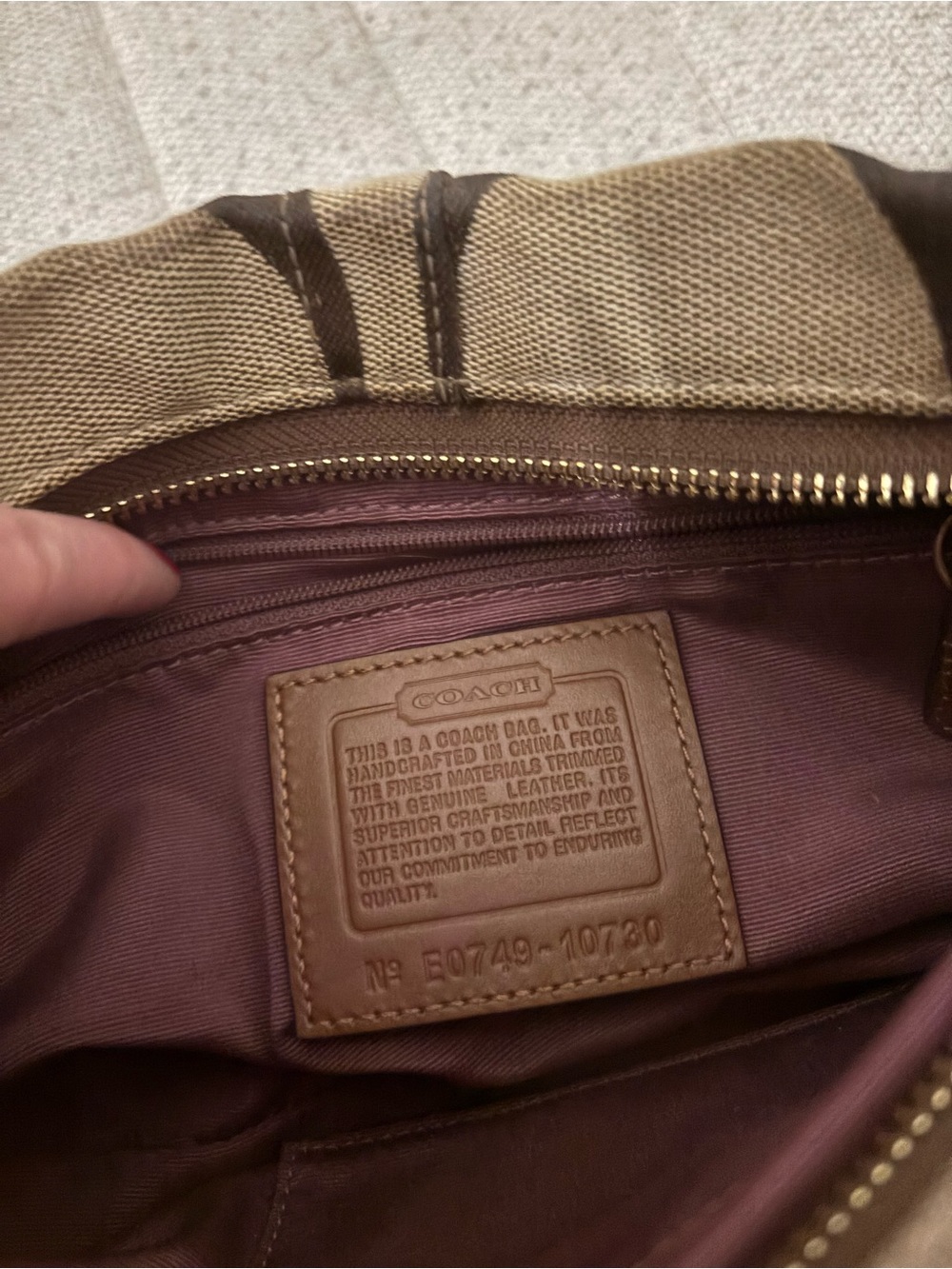 Coach mini Carly Shoulder bag - Picture 5 of 5